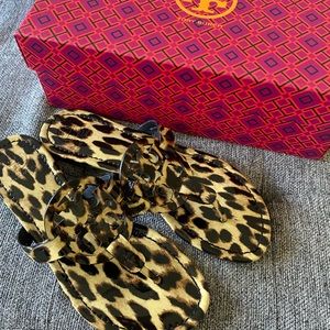 TORY BURCH MILLER SANDALS CHEETAH
